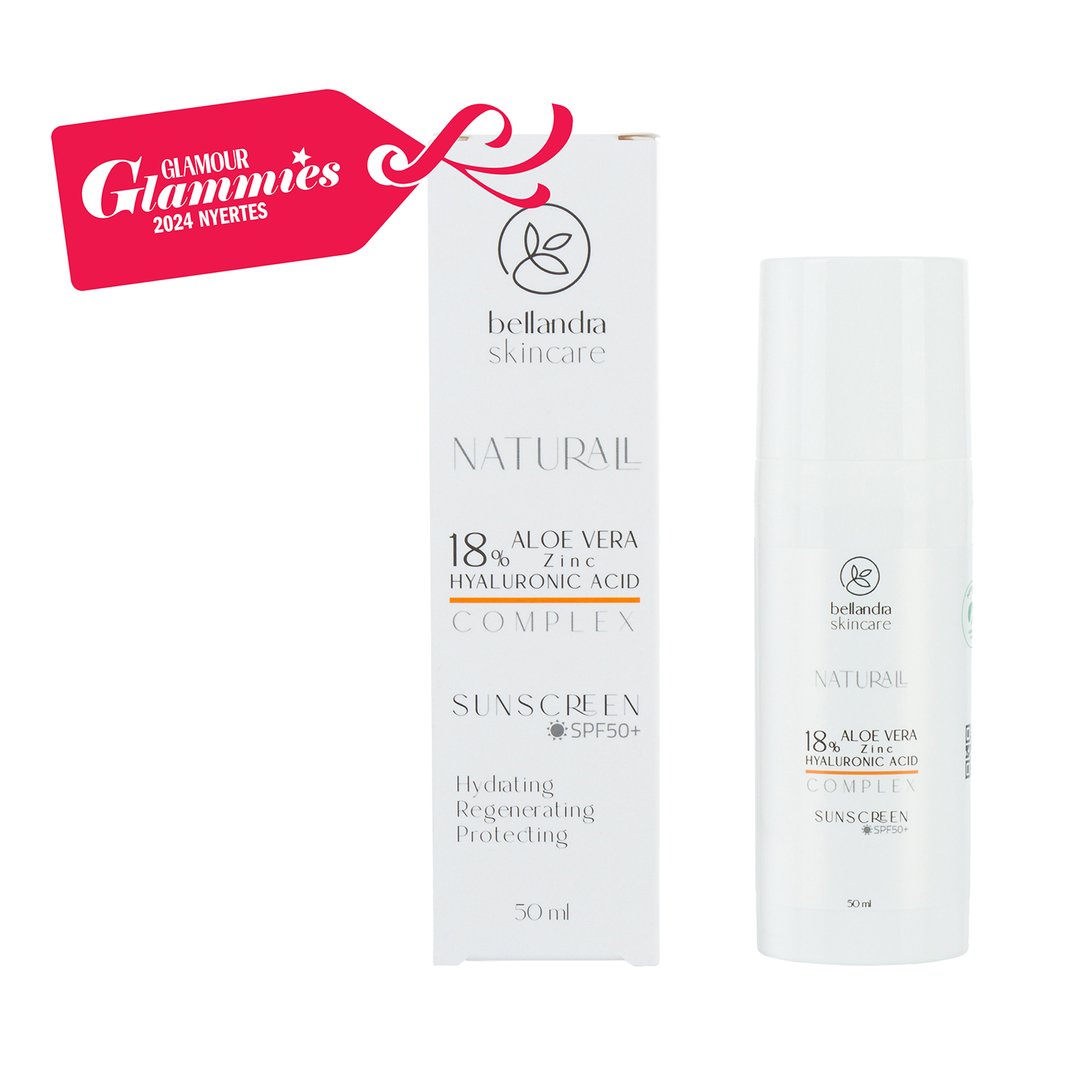 Bellandra SPF50 sejtmegújító hidratáló fényvédő